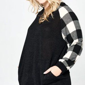 Buffalo Plaid Tunic Top - PLUS